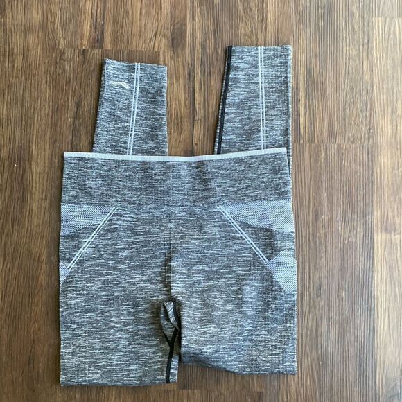 Saucony Womens Large Full Length Leggings Blue Large - Picture 4 of 6